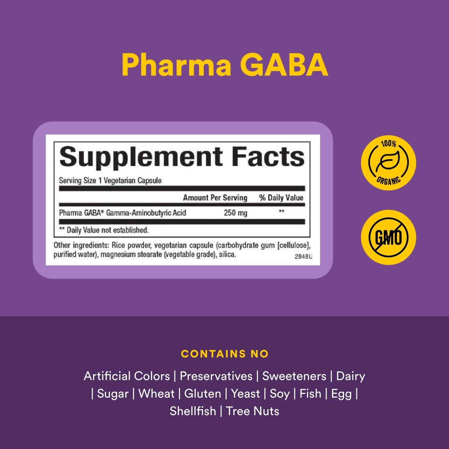 Natural Factors Pharma GABA - Dietary Supplement Supports Calm Sleep & Sleep Quality - Natural, Fast-Working Supplement Aids Focus & Brain Health - 60 Chewable Tablets (60 Servings) - dailyvitalstore