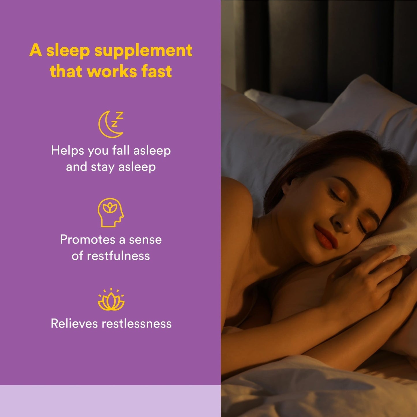 Natural Factors Stress-Relax Tranquil Sleep Tablet, 120 Count - dailyvitalstore