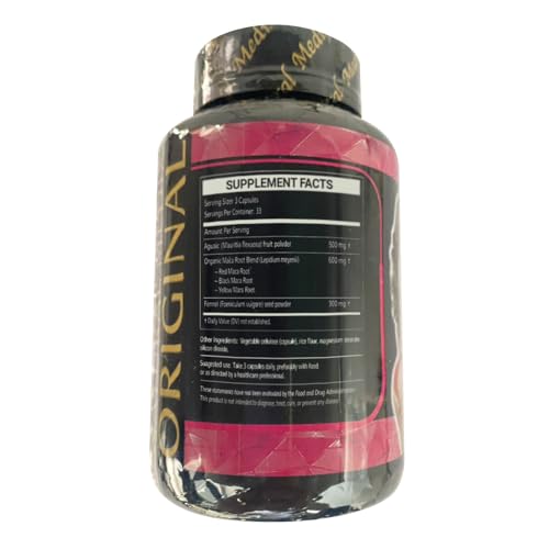 Natural medix Aguaje Hinojo Maca Triple (Maca Root Supplement) Premium 100 Capsules | Premium Botanical Blend for Feminine Balance & Confidence - dailyvitalstore