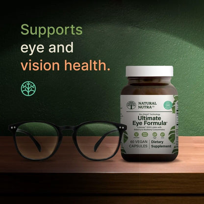 Natural Nutra Ultimate Eye Health Supplement - Bilberry & Blueberry Extract Blend for Day and Night Vision Support, Promotes Color Perception & Eye Clarity - Non-GMO, Vegan - 30 Capsules (Pack of 3) - dailyvitalstore