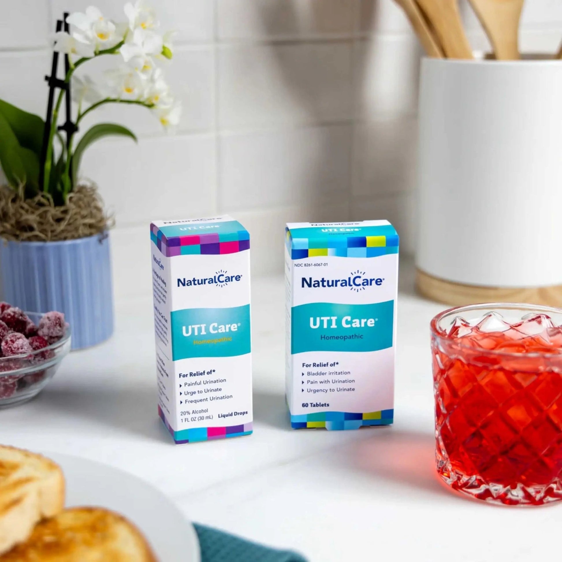 NaturalCare UTI Care Tablets - Fast-Acting Relief for Urinary Tract Infection, 60 Count - dailyvitalstore