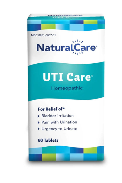 NaturalCare UTI Care Tablets - Fast-Acting Relief for Urinary Tract Infection, 60 Count - dailyvitalstore