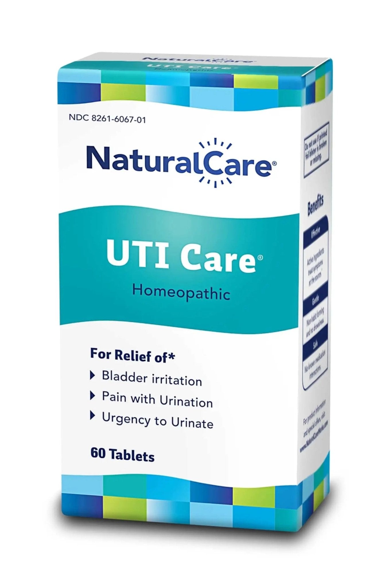 NaturalCare UTI Care Tablets - Fast-Acting Relief for Urinary Tract Infection, 60 Count - dailyvitalstore