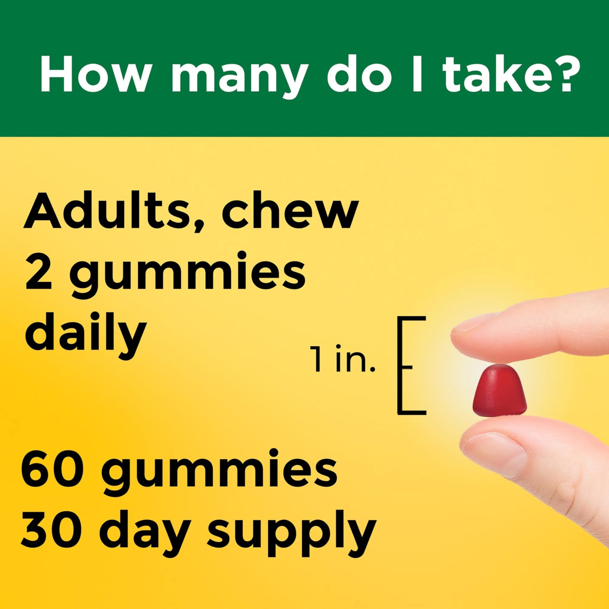 Nature Made Extra Strength Vitamin B12 Gummies 3000 mcg per serving, B12 Vitamins for Energy Metabolism Support, 60 Gummy Vitamins, 30 Day Supply - dailyvitalstore