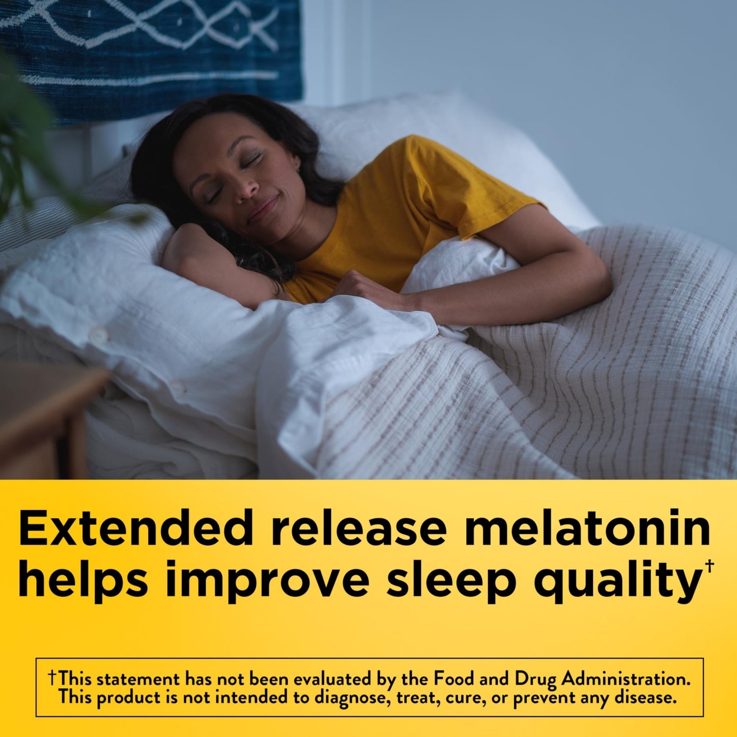 Nature Made Melatonin 4mg Extended Release Tablets, Sleep Supplements for Adults, 100% Drug Free Sleep Aid, 90 Count, 90 Day Supply - dailyvitalstore