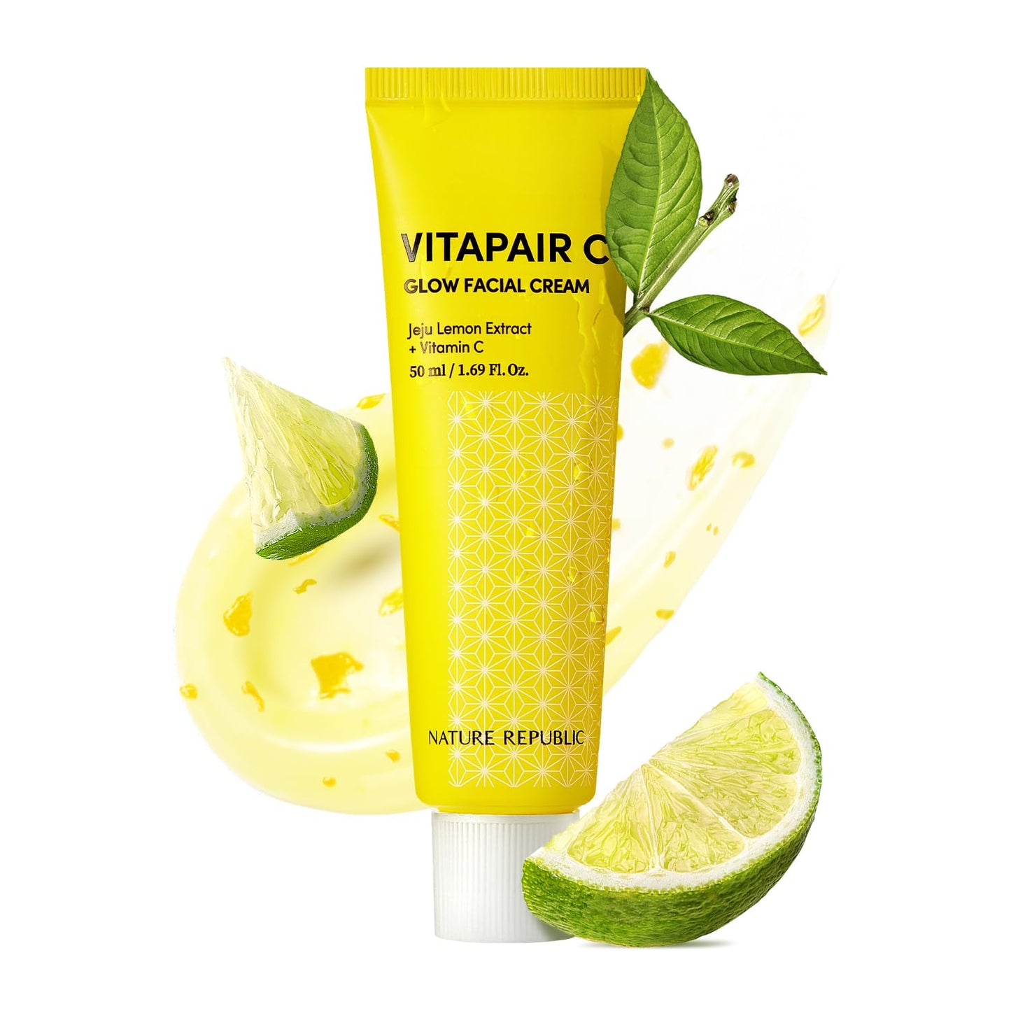 Nature Republic Vitapair C Glow Facial Cream | Vitamin Moisturizer for Radiance & Glow, Even-Looking Skin Tone, Long-Lasting Hydration - dailyvitalstore