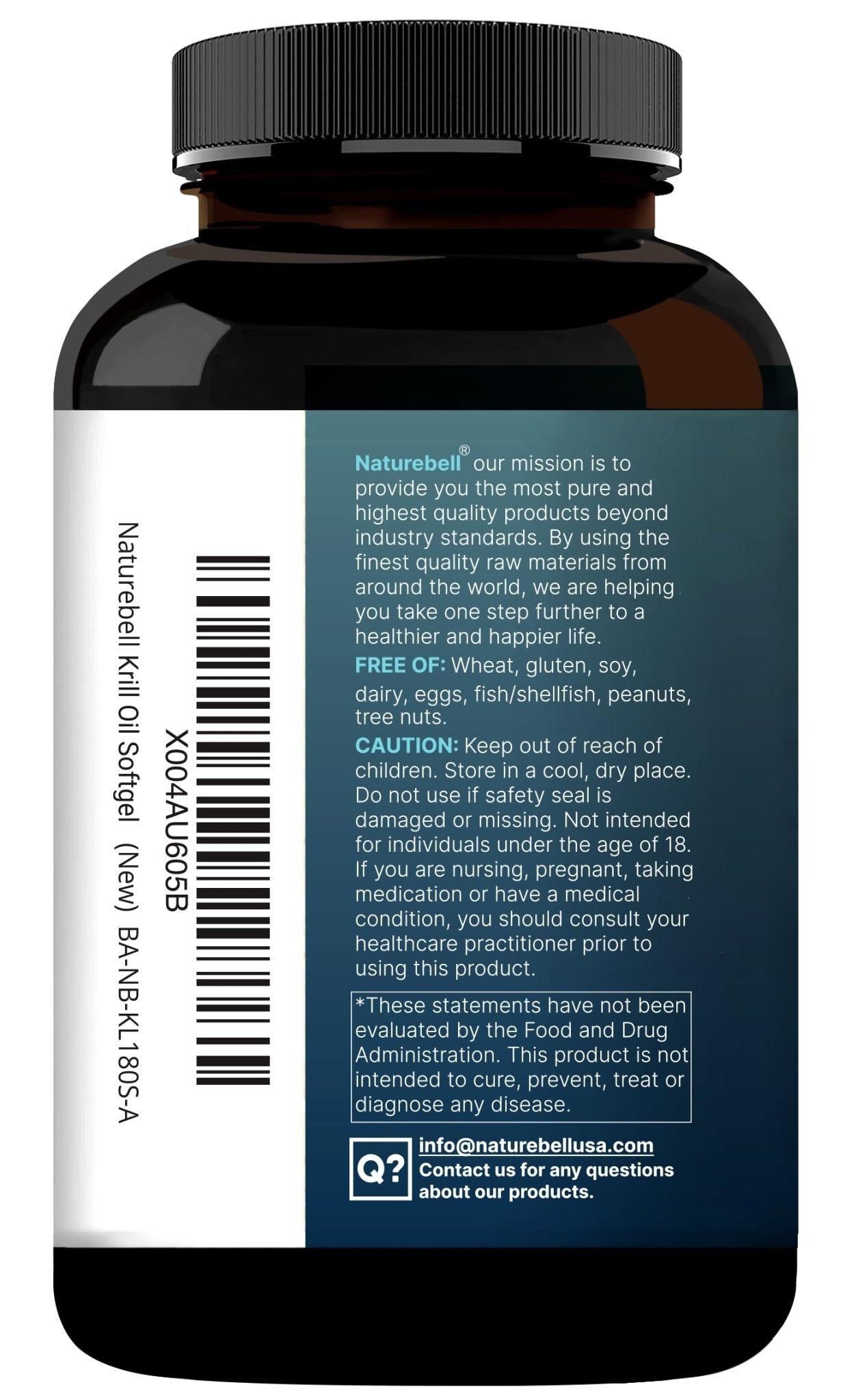NatureBell Antarctic Krill Oil 2000mg Supplement, 240 Softgels, 3X Strength Natural Source of Omega-3s, EPA 240mg + DHA 160mg + Astaxanthin 800mcg - dailyvitalstore