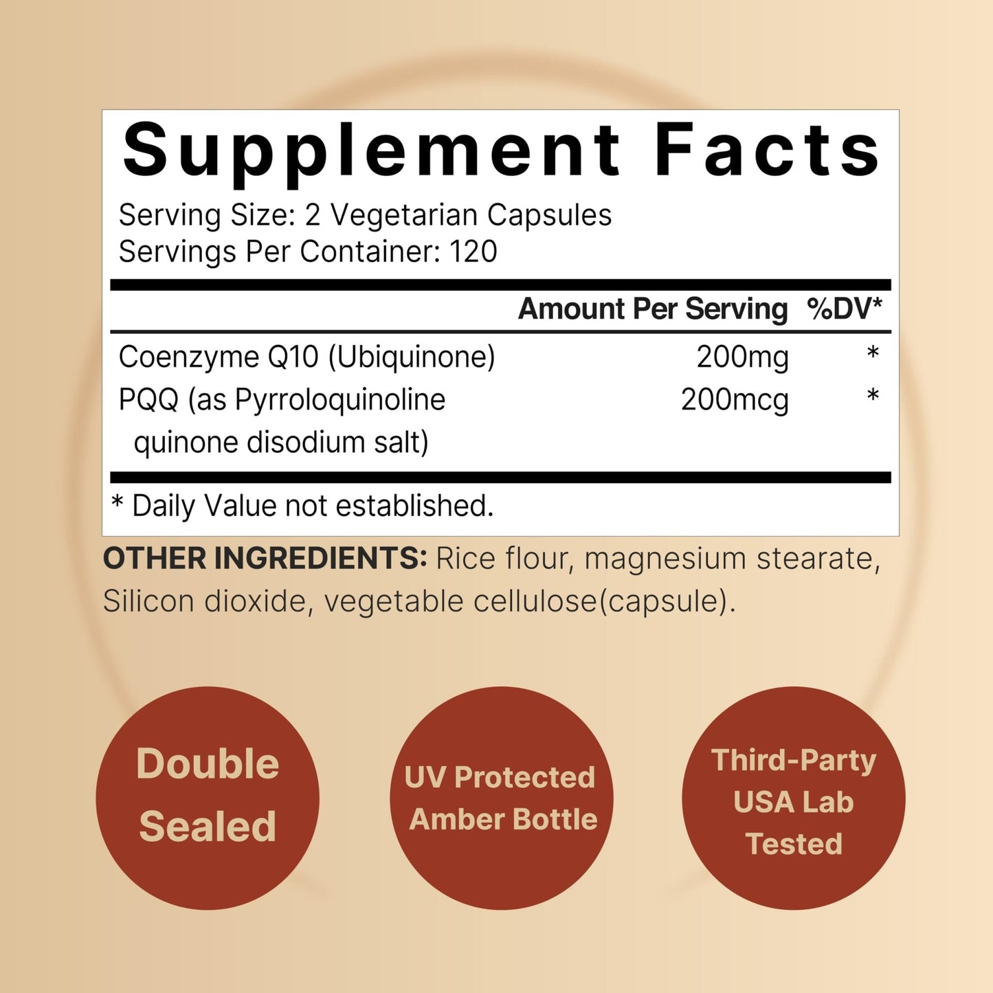NatureBell CoQ10 200mg with PQQ, 240 Veggie Capsules | Stable High Absorption Form – Antioxidant Support for Heart, & Energy Health - dailyvitalstore