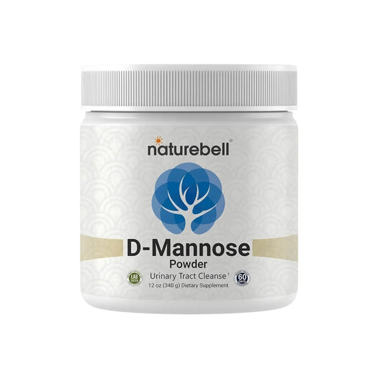 NatureBell D-Mannose Powder - 12oz - High Potency 2g Per Scoop - Fast Acting Support for Healthy Urinary Function & Bladder Wellness* - Pure, Filler-Free Non-GMO Powder - dailyvitalstore