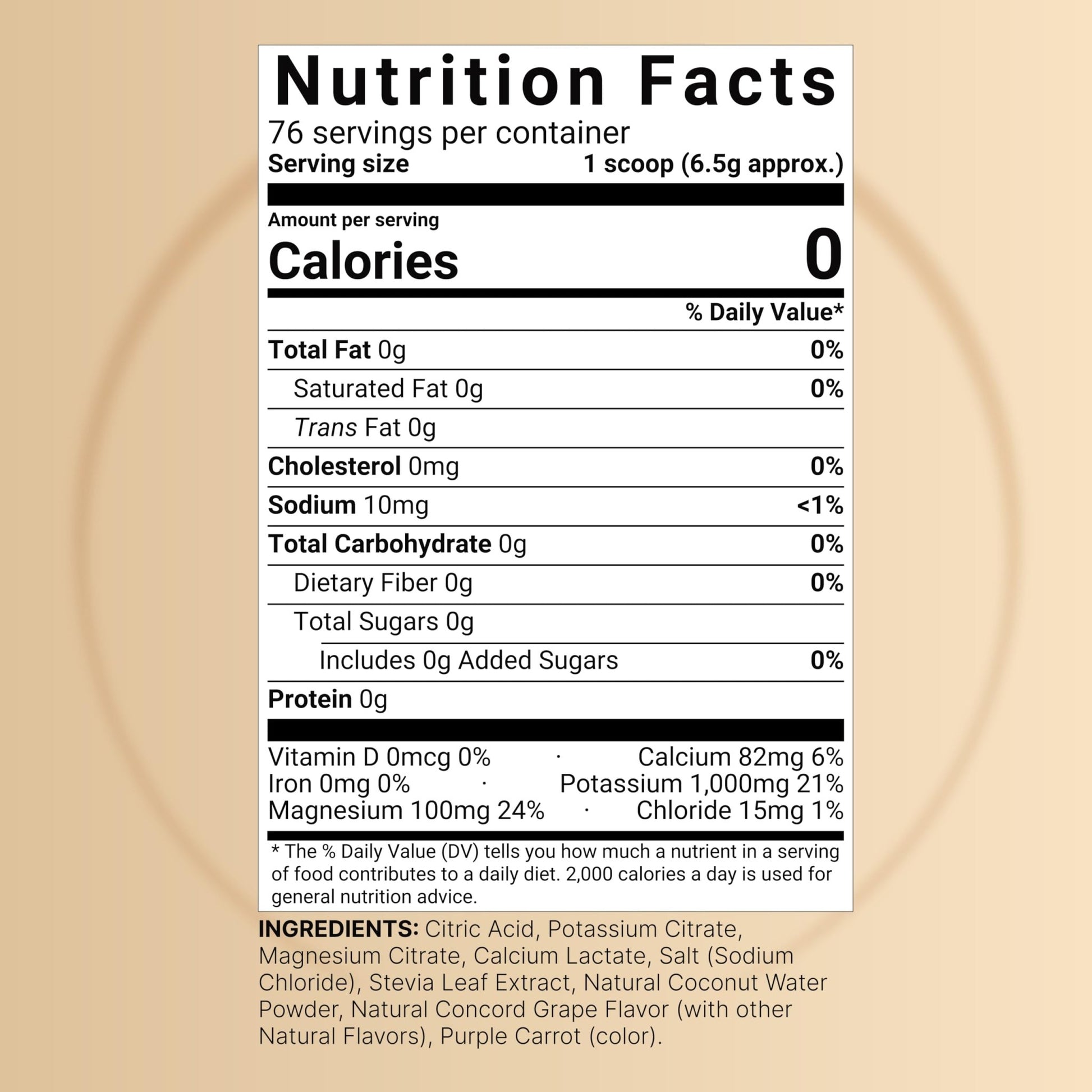 NatureBell Electrolytes Powder No Sugar, 500g (76 Servings) | Keto Fast Hydration Powder, Carnivore-Friendly Electrolyte – 1,000mg High Potassium, Minerals, - dailyvitalstore