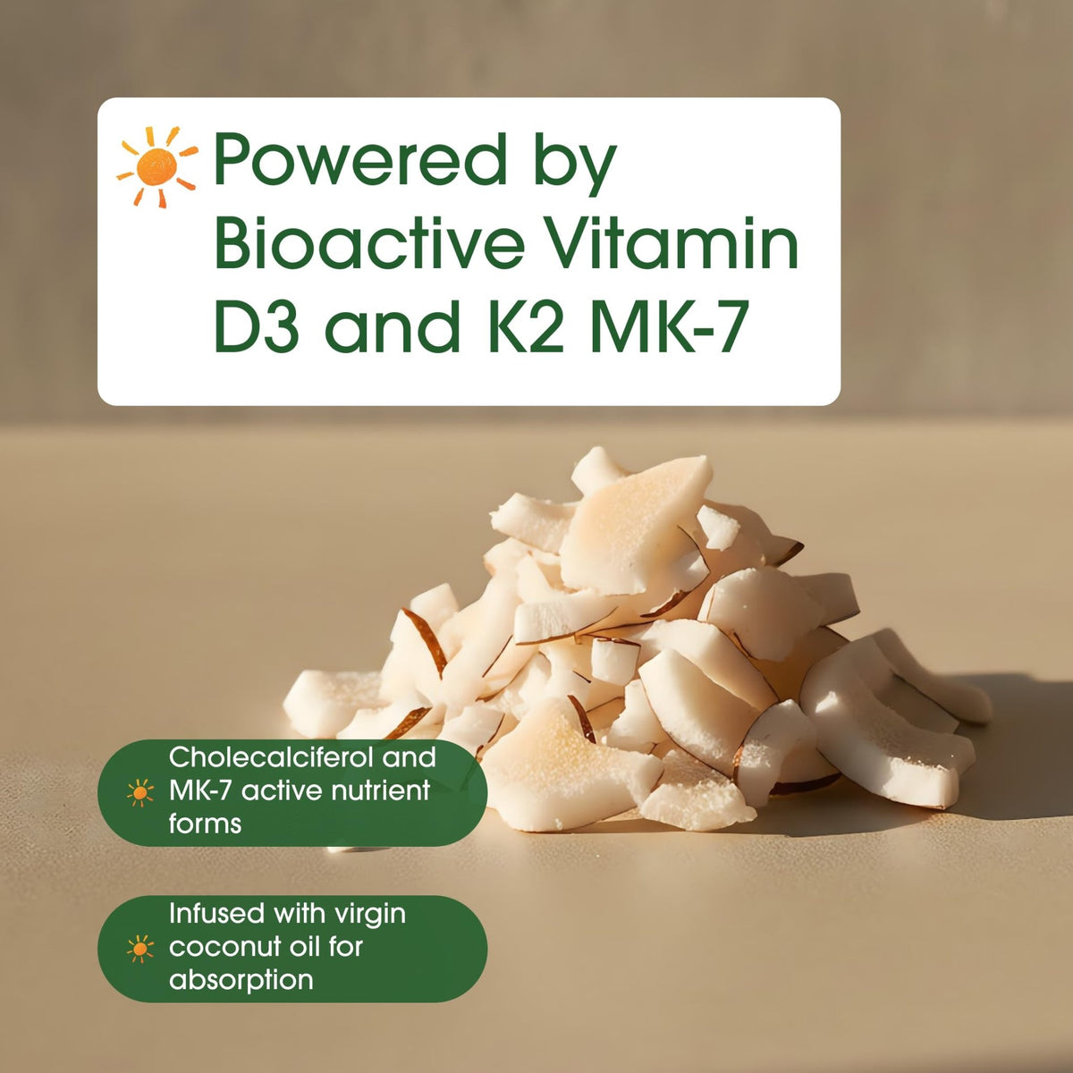 NatureBell Vitamin D3 K2-240 Softgels - 5,000 IU Vitamin D3 & 100mcg Vitamin K2 MK-7 - with Virgin Coconut Oil - Bone, Heart & Immune Health Support - dailyvitalstore