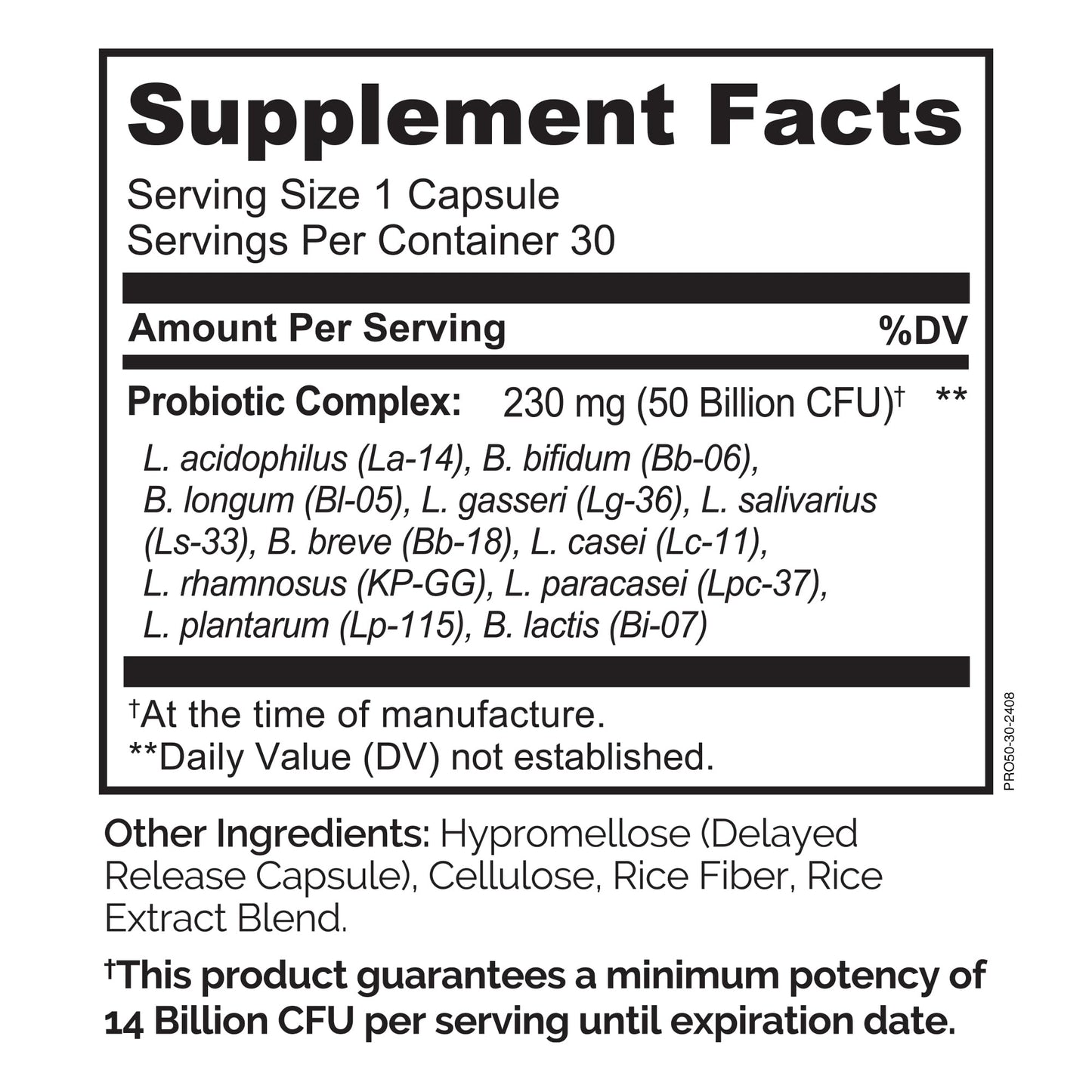 NATURELO Probiotics for Digestive Health, 50 Billion CFU, 30 Vegetarian Capsules, 11 Strains, Daily Use Supplement, Delayed Release, No-Fridge, Helps Boost Immune System, - dailyvitalstore