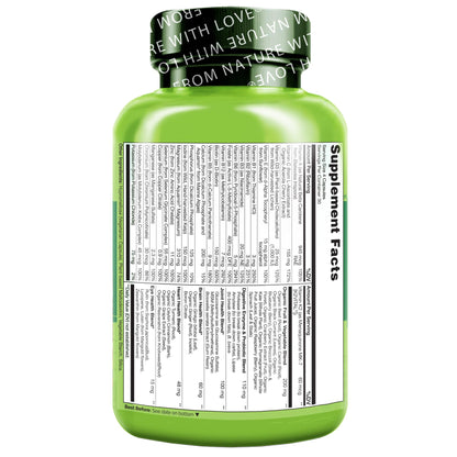 NATURELO Whole Food Multivitamin for Women 50+ (Iron Free) with Vitamins, Minerals, & Organic Extracts - Supplement for Post Menopausal Women Over 50 - dailyvitalstore