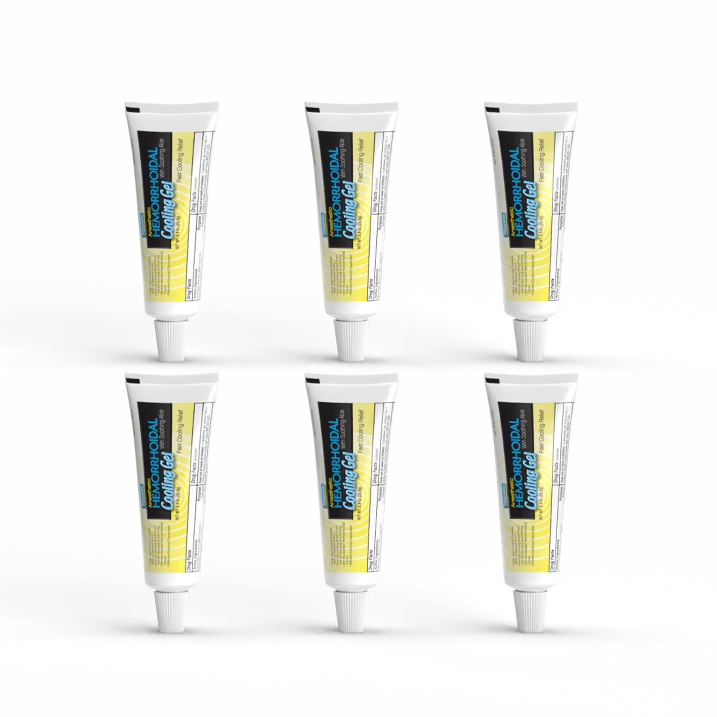 Natureplex Anesthetic Hemorrhoidal Cooling Gel with Soothing Aloe (6 Pack) - dailyvitalstore