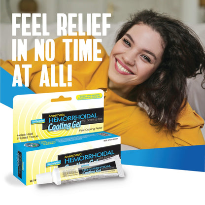Natureplex Anesthetic Hemorrhoidal Cooling Gel with Soothing Aloe (6 Pack) - dailyvitalstore