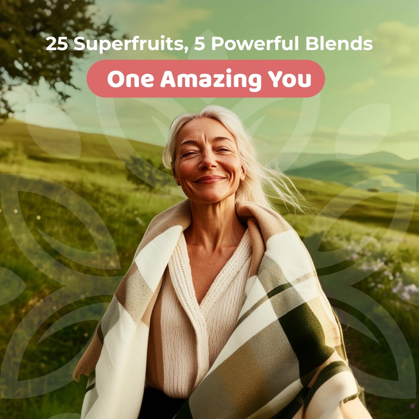NATURES BLAST Reds - Metabolism and Energy Superfood Powder with 23 Red Fruits, 4 Adaptogens, Probiotics & Enzymes - Vegan Antioxidant Blend, 1 Bottle - dailyvitalstore