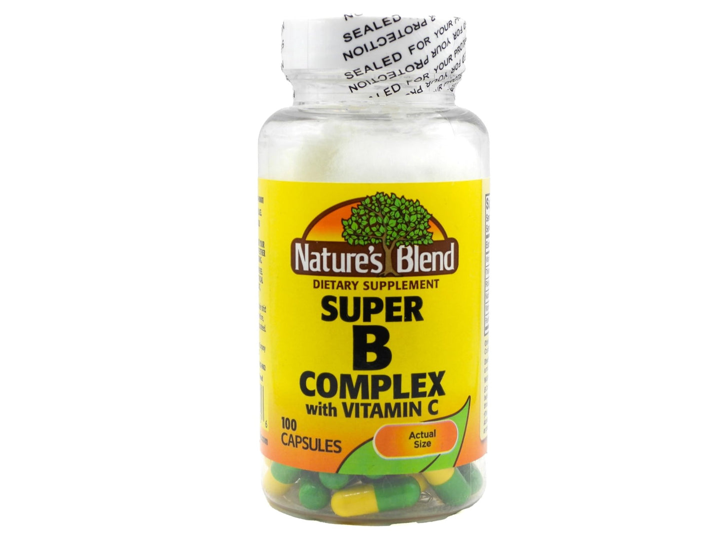 Nature's Blend Super B with C 100 Capsules - dailyvitalstore
