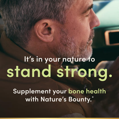 Nature's Bounty Calcium 1200 mg with Vitamin D3 - Bone Health Softgels, Calcium and Vitamin D Supplement, 120 Ct (2-Pack) - dailyvitalstore