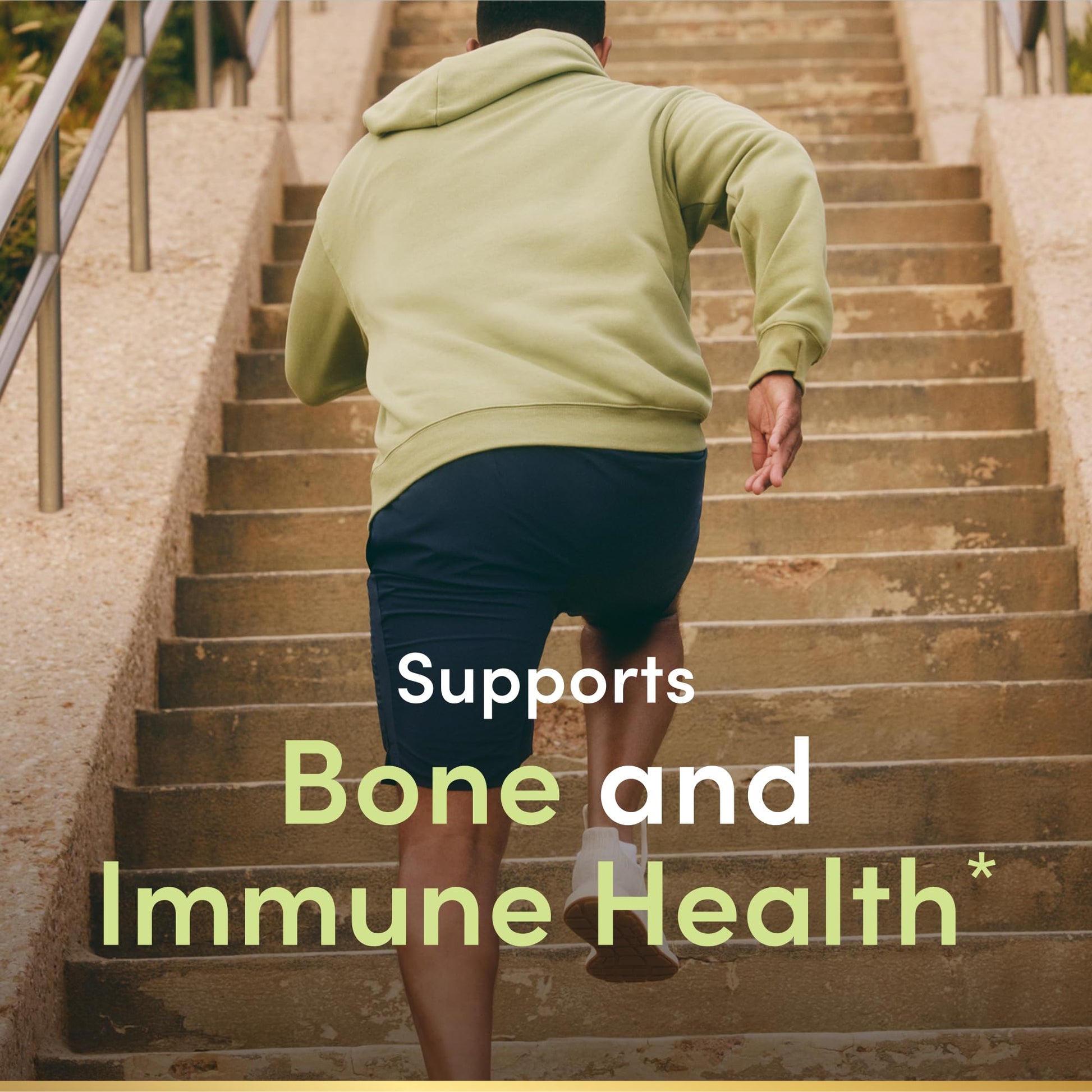 Nature's Bounty Calcium Carbonate & Vitamin D, Supports Immune Health & Bone Health, 600mg Calcium & 800IU Vitamin D3, 250 Tablets - dailyvitalstore