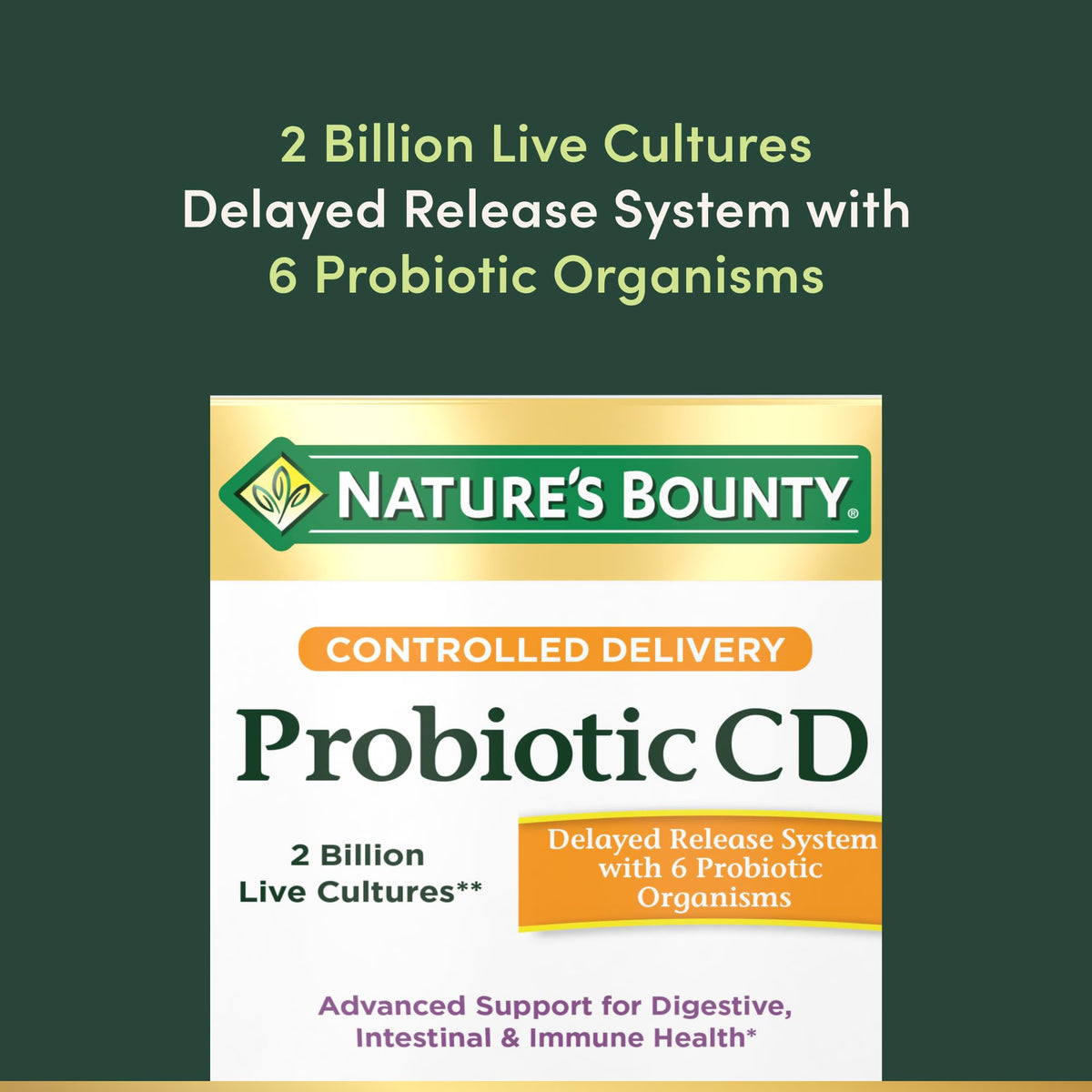 Nature's Bounty Probiotic 10 Daily Probiotic Supplement for Digestive, Immune, and Upper Respiratory Support, Ultra Strength, 30 Capsules 1 Pack - dailyvitalstore