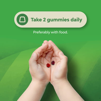 Natures Craft High Prebiotic Fiber Gummies for Kids - Dietary Fiber Supplements for Digestion & Constipation - Chicory Root Kids Immune Gummies - Non-GMO - dailyvitalstore