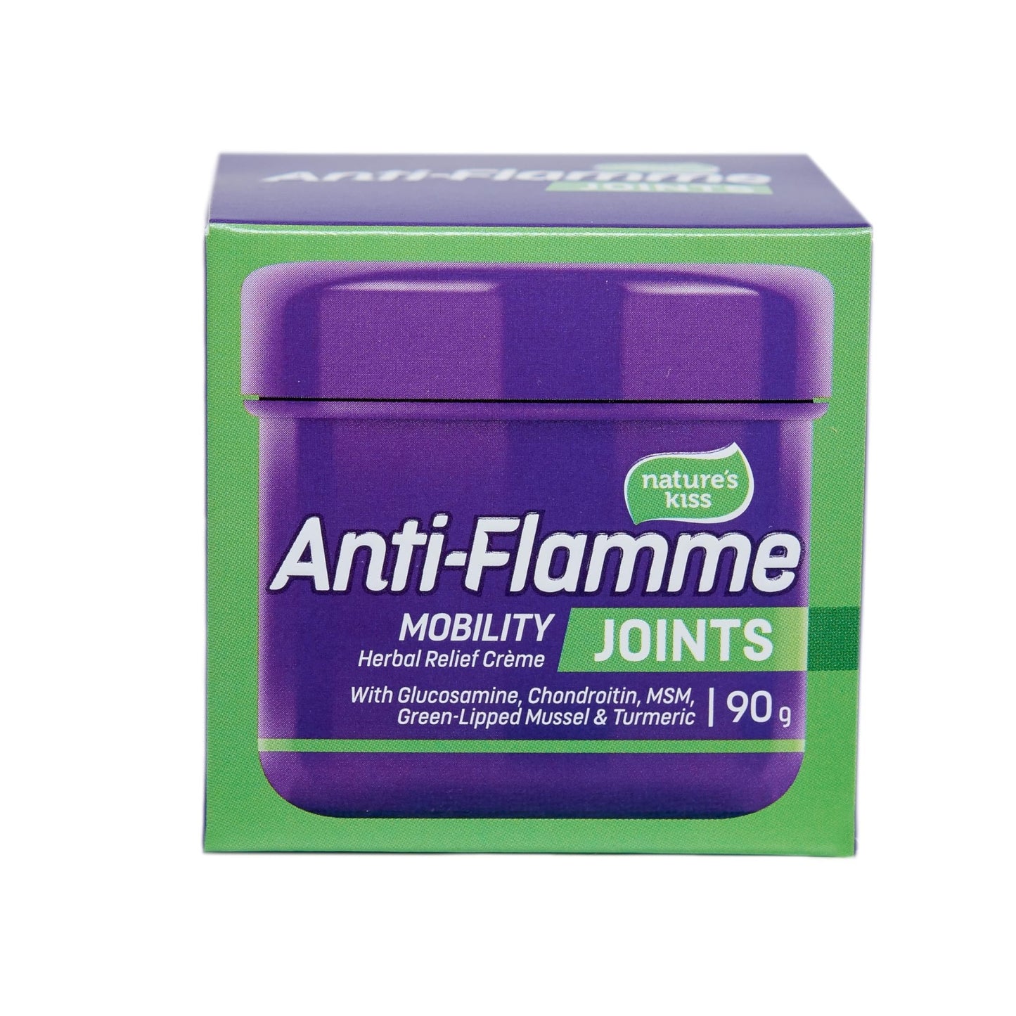 Nature's Kiss - Anti-Flamme Joints - Herbal Cream for Joints - 3oz Tub (90g) - dailyvitalstore