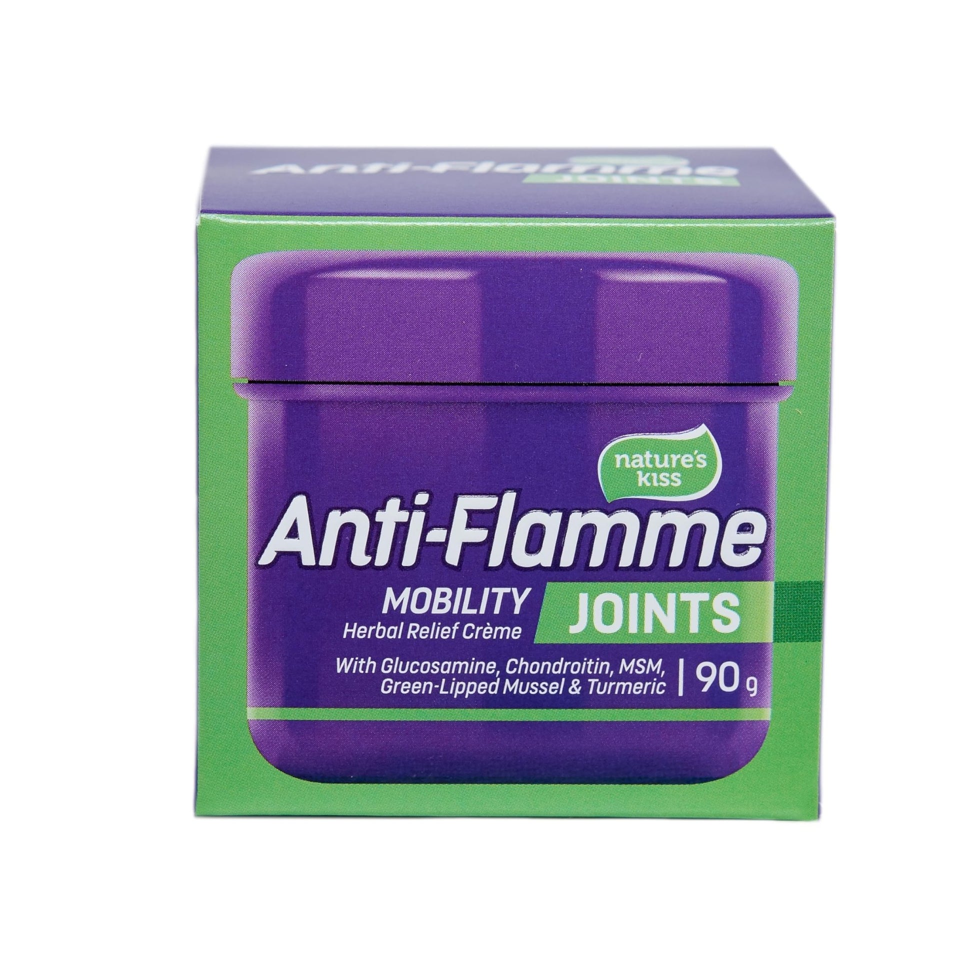 Nature's Kiss - Anti-Flamme Joints - Herbal Cream for Joints - 3oz Tub (90g) - dailyvitalstore
