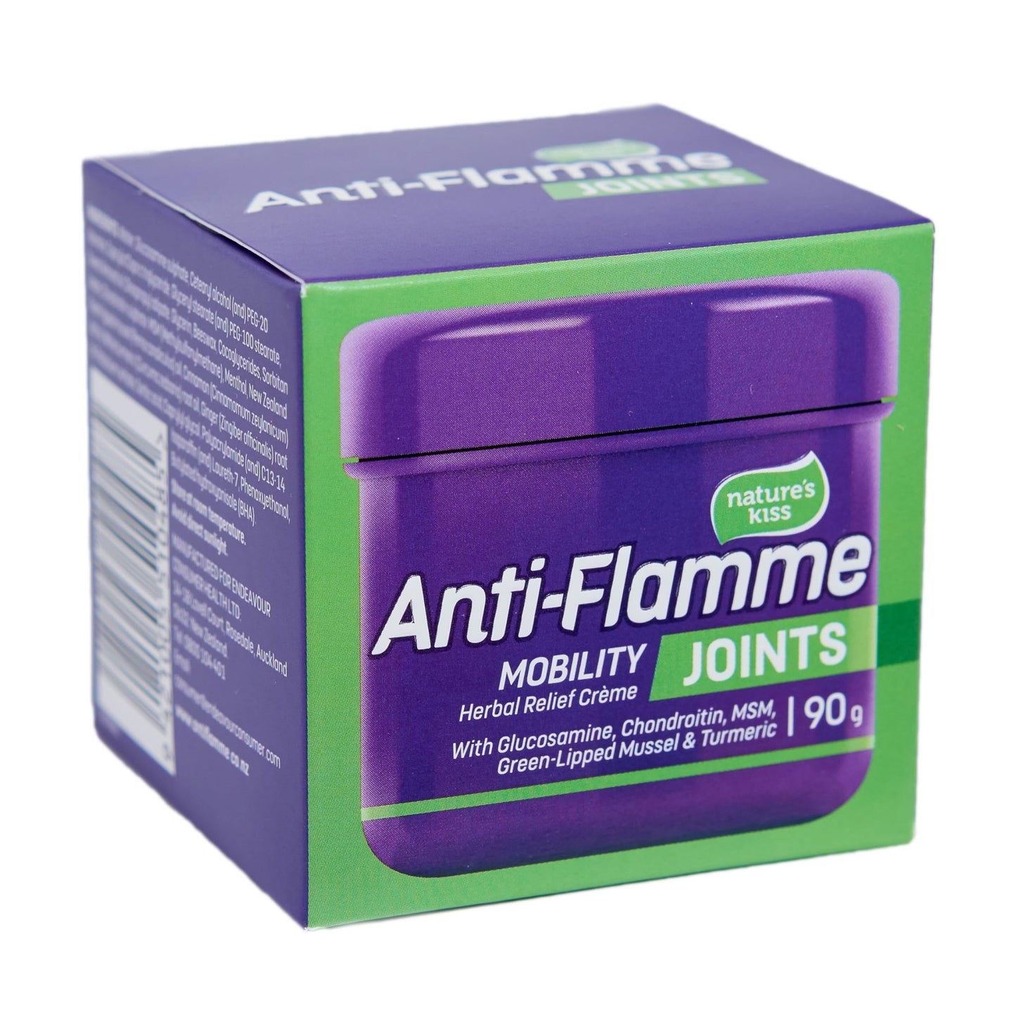 Nature's Kiss - Anti-Flamme Joints - Herbal Cream for Joints - 3oz Tub (90g) - dailyvitalstore