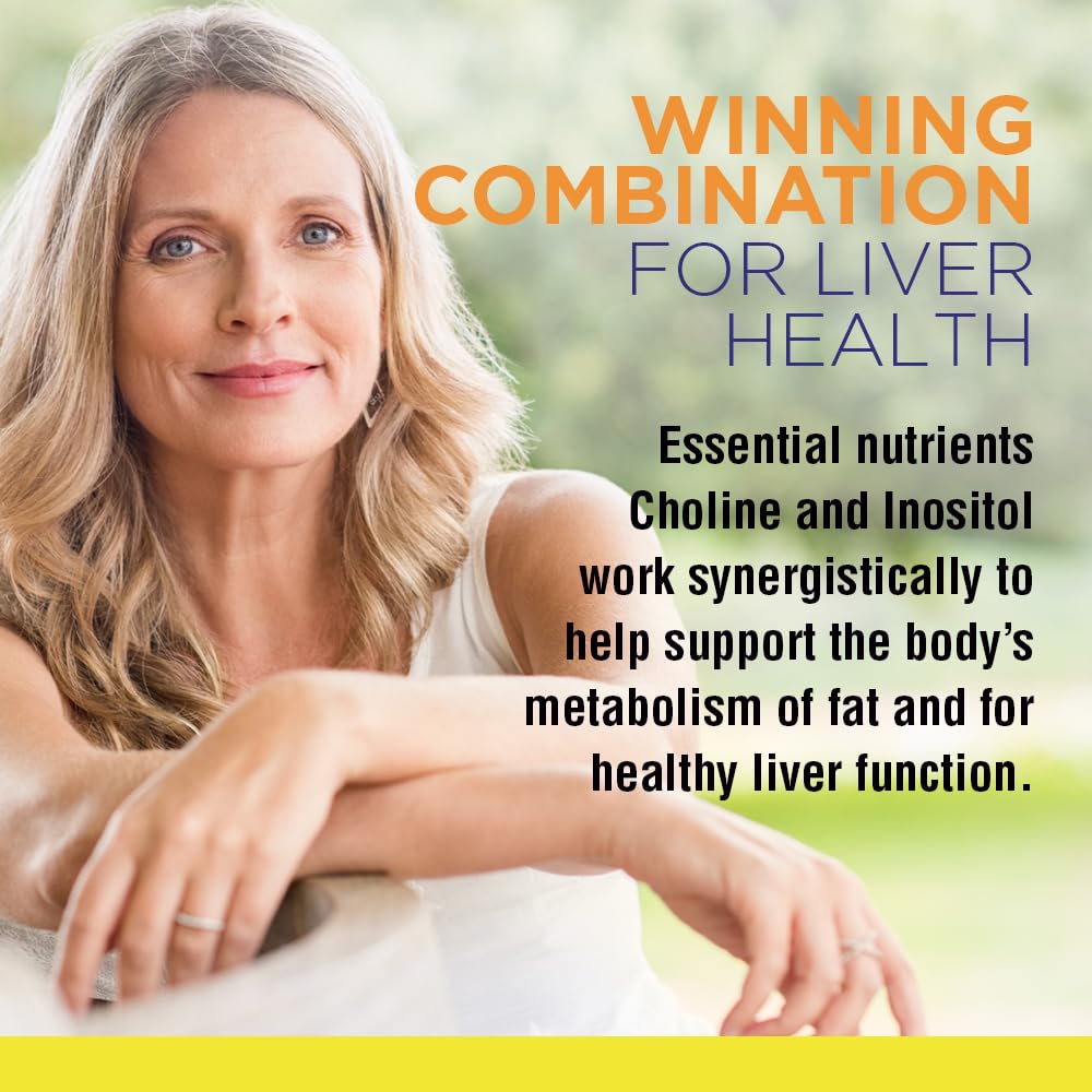 Nature's Life Lipotropic Complex | Comprehensive Support for Healthy Liver Function | with Choline & Inositol | Non-GMO | 180 Vegetarian Tablets - dailyvitalstore