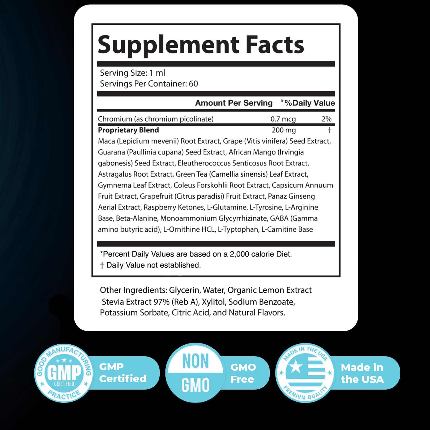 Nature’s NutriWave Audifort Drops – Herbal Liquid Supplement with Grape Seed & Panax Ginseng – Non-GMO, Easy-to-Take, Made in the USA – 60 Servings, 1 Month Supply - dailyvitalstore
