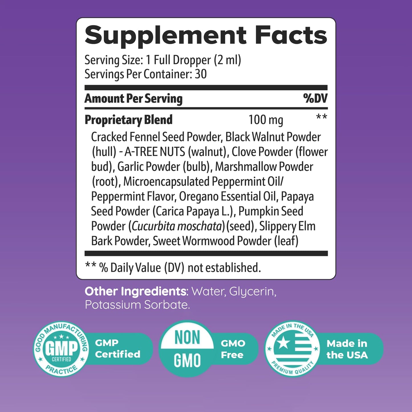 Nature’s NutriWave Cleanest Body – Natural Detox Liquid Supplement with Fennel Seed, Marshmallow Root & Peppermint Oil – Non-GMO, Made in USA, 2 fl. oz.(60ml), 1 Month Supply - dailyvitalstore