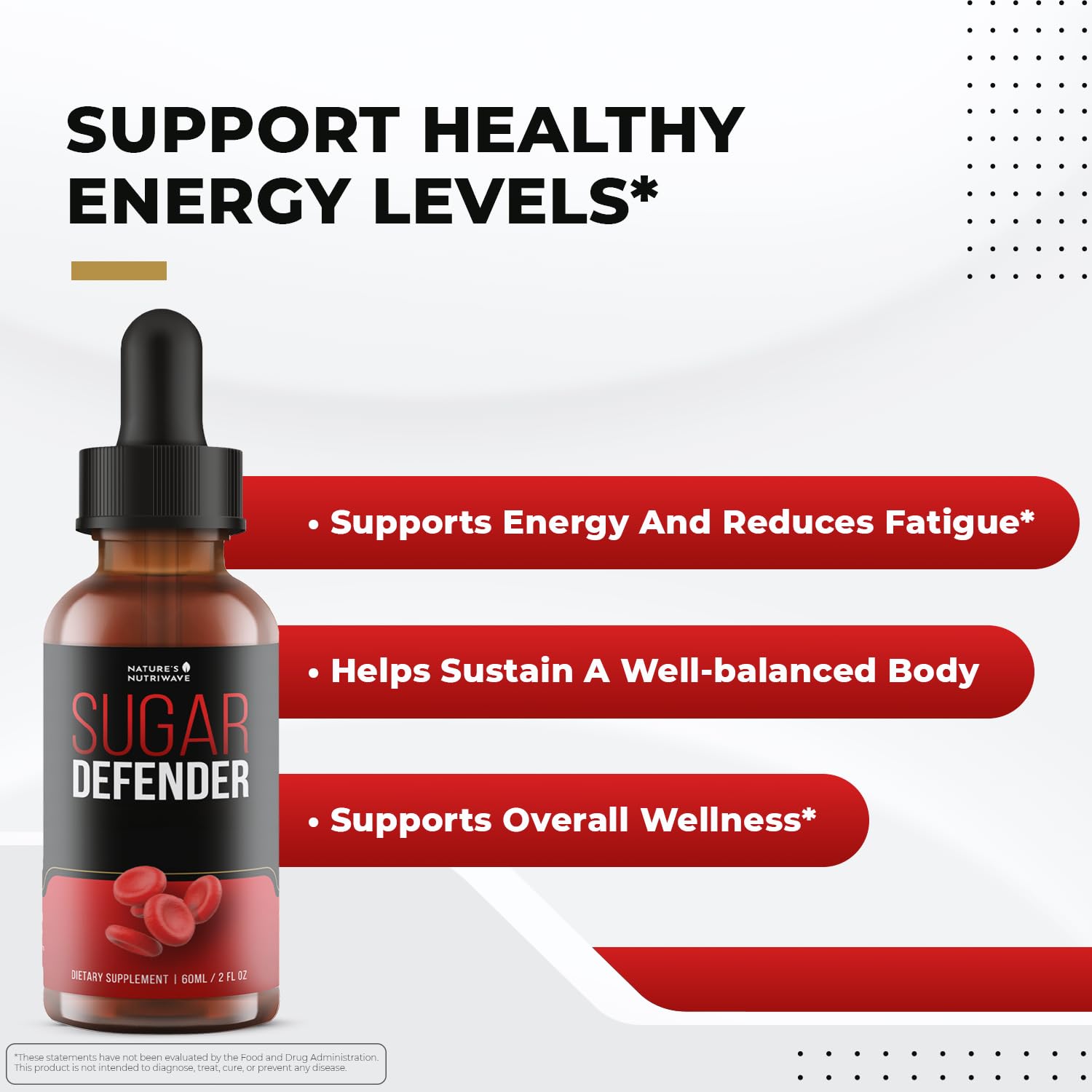 Nature’s NutriWave Defender Drops – Plant-Based Liquid Formula – Natural Ingredients, Non-GMO, Easy to Use, Made in USA – 60 mL, 60 Servings, 6 Month Supply - dailyvitalstore