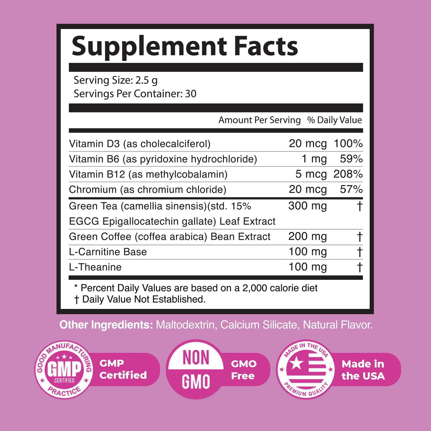 Nature’s NutriWave Gelatin Burn – Natural Powder Supplement with Vitamins, Minerals & Botanical Extracts – Non-GMO, Easy to Mix, USA Made – 2.65Oz, 75g, 30 Servings, 3 Month Supply - dailyvitalstore