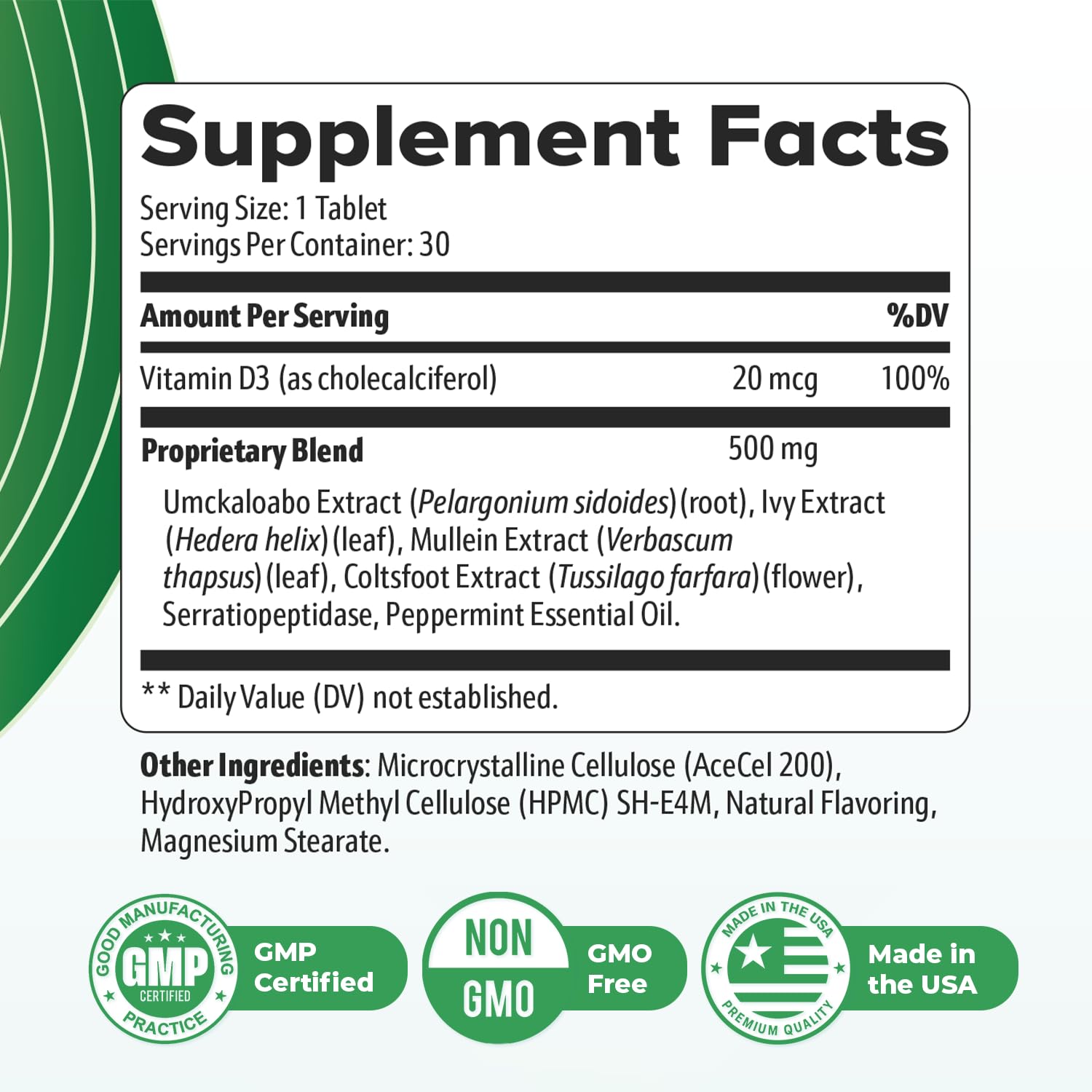 Nature’s NutriWave LungExpand Pro – Natural Daily Wellness for Overall Support – Made in USA, Non-GMO – Easy to Take - dailyvitalstore