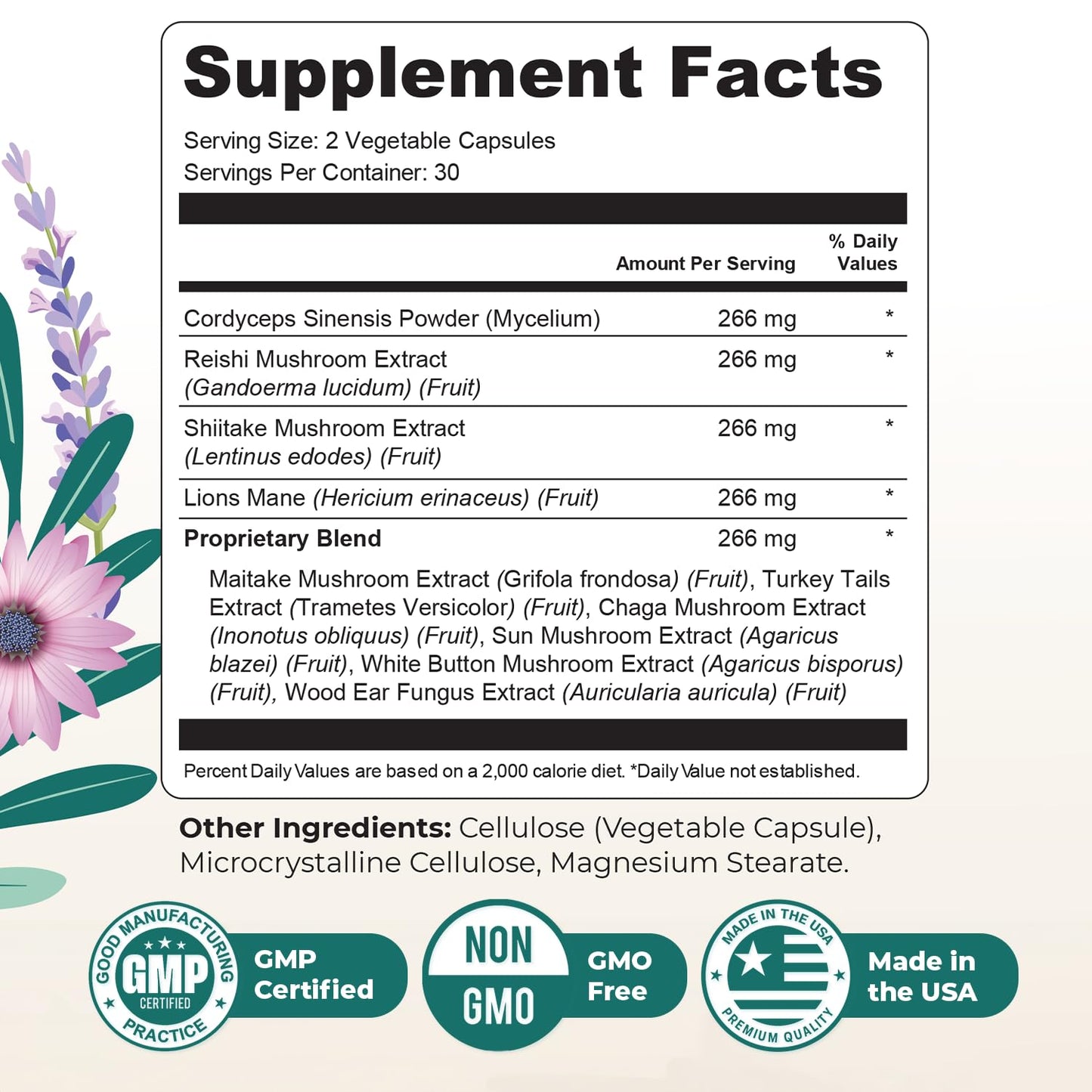 Nature’s NutriWave Menovelle Capsules for Women – Natural Daily Support Formula with Mushrooms and Botanicals – Non-GMO, Easy to Take, Made in the USA, 60 Capsules, 30 Servings, 1 Month Supply - dailyvitalstore