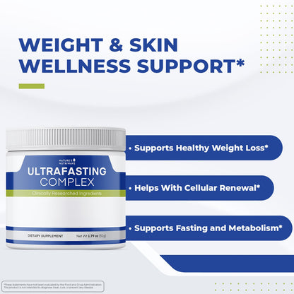 Nature’s NutriWave UltraFasting Complex Powder – Natural Supplement with Niacin, Vitamin B12 & Chromium – Made in the USA,Non-GMO, Easy-to-Use, 1 Month Supply, 1.79oz, 51g - dailyvitalstore