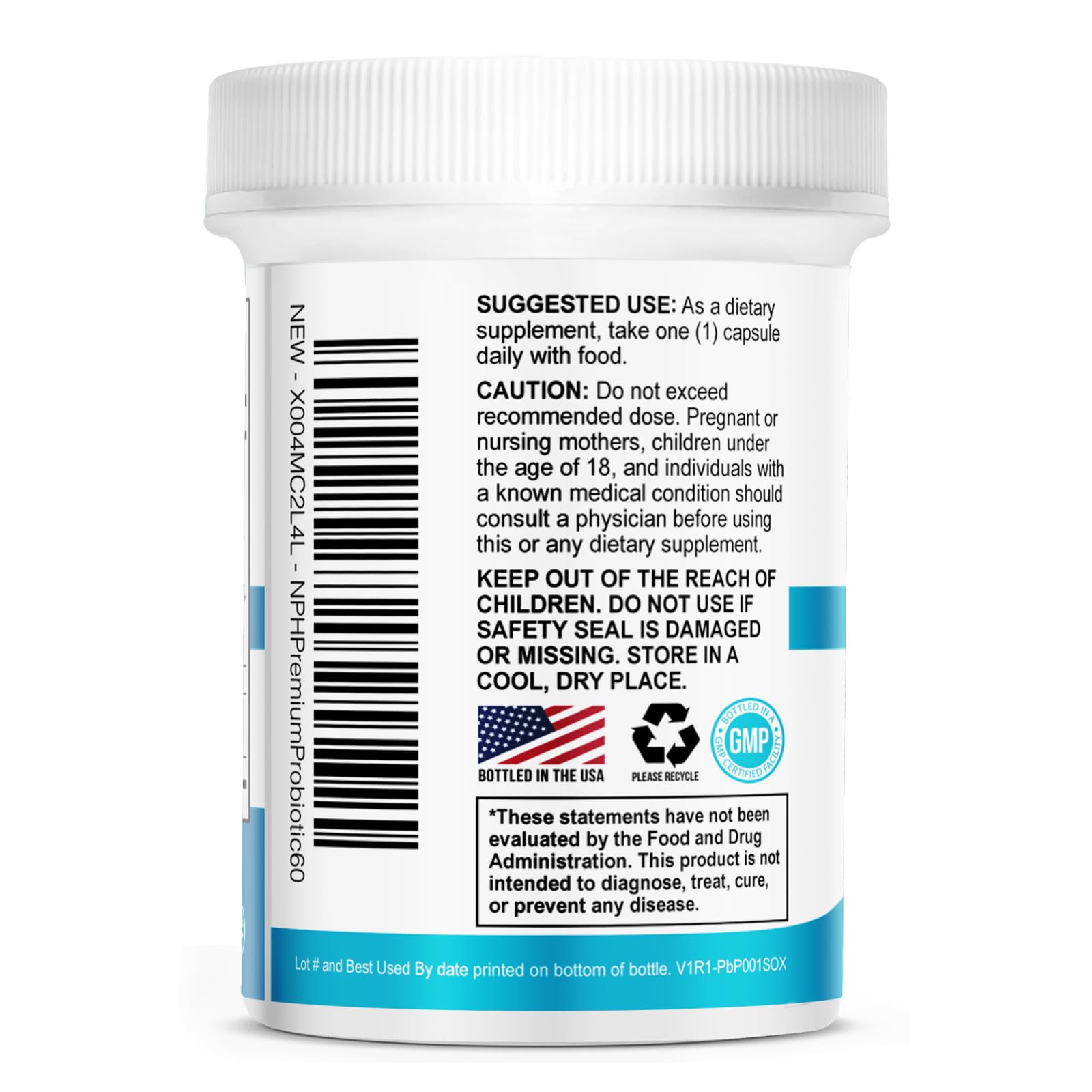 Nature's Physician Probiotics - 100 Billion CFU Per Capsule - 16 Strains + Prebiotics - Best Probiotic Supplement for Women & Men - Supports Immune, - dailyvitalstore