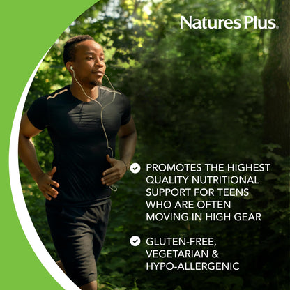 Natures Plus Source of Life Adult’s Chewable, Apple Cinnamon - 90 Wafers, Pack of 2 - Multi-Vitamin & Mineral Supplement - Gluten Free, Vegetarian - 90 Total Servings - dailyvitalstore