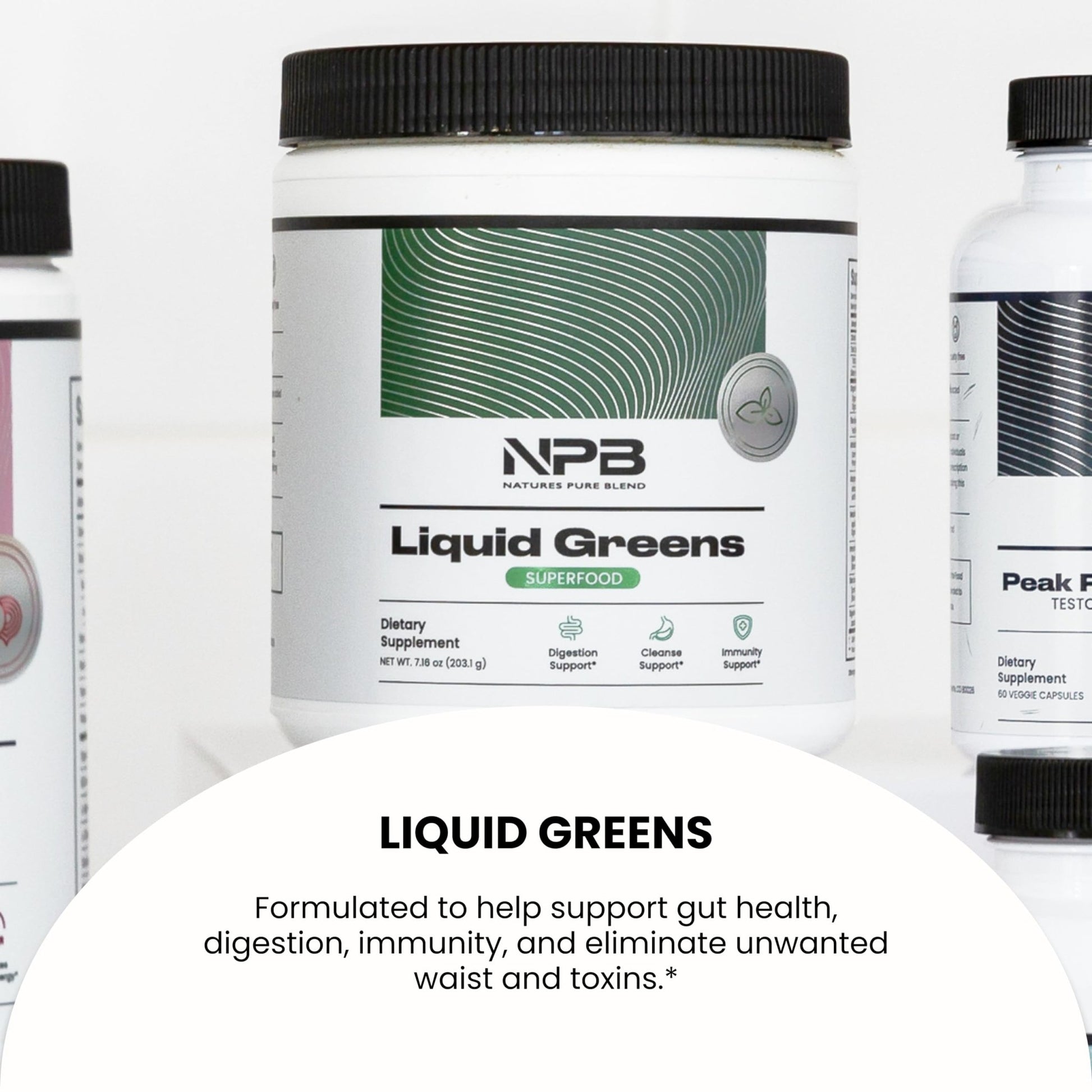 Nature's Pure Blend Super Greens Powder – Organic Greens Superfood Powder Supplements for Green Juice & Smoothie – Probiotic - Drink Mix for Energy Wellness and Digestion (Matcha Flavor, 30 Servings) - dailyvitalstore