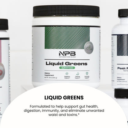 Nature's Pure Blend Super Greens Powder – Organic Greens Superfood Powder Supplements for Green Juice & Smoothie – Probiotic - Drink Mix for Energy Wellness and Digestion (Matcha Flavor, 30 Servings) - dailyvitalstore