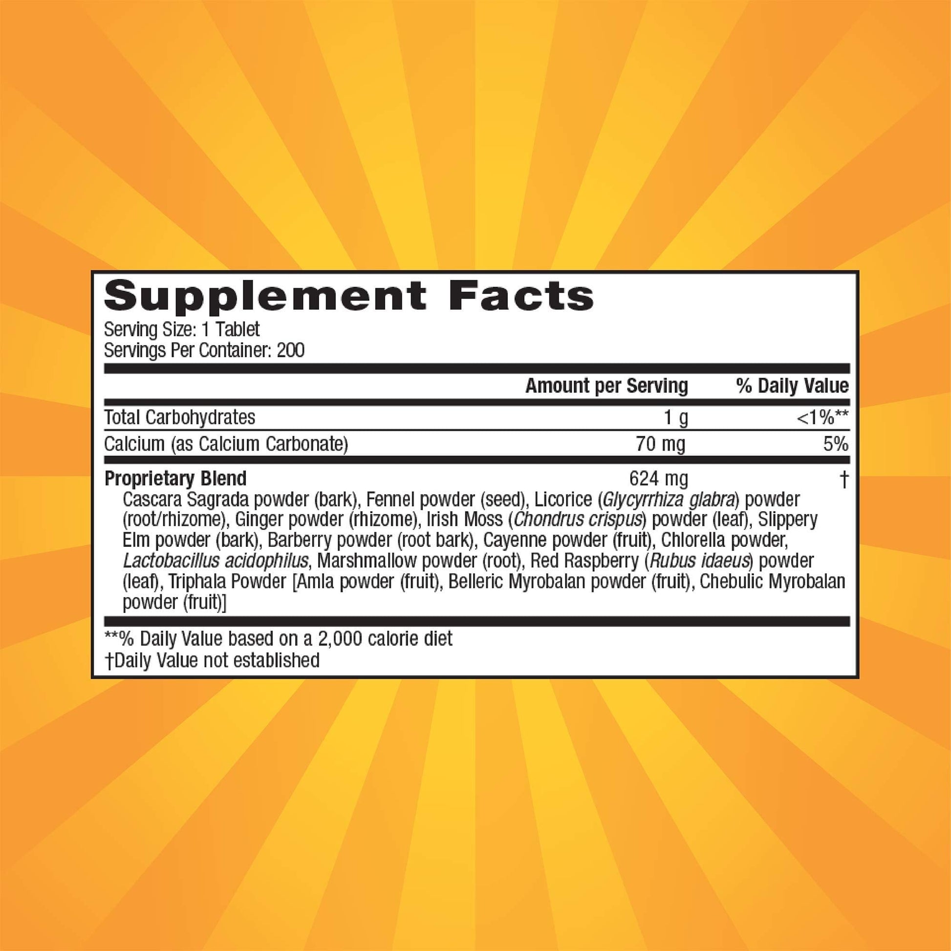 Nature's Secret Super Cleanse Extra Strength Toxin Detox & Gentle Elimination Body Cleanse, Digestive & Colon Health Support - Stimulating Blend of 14 Herbs - dailyvitalstore