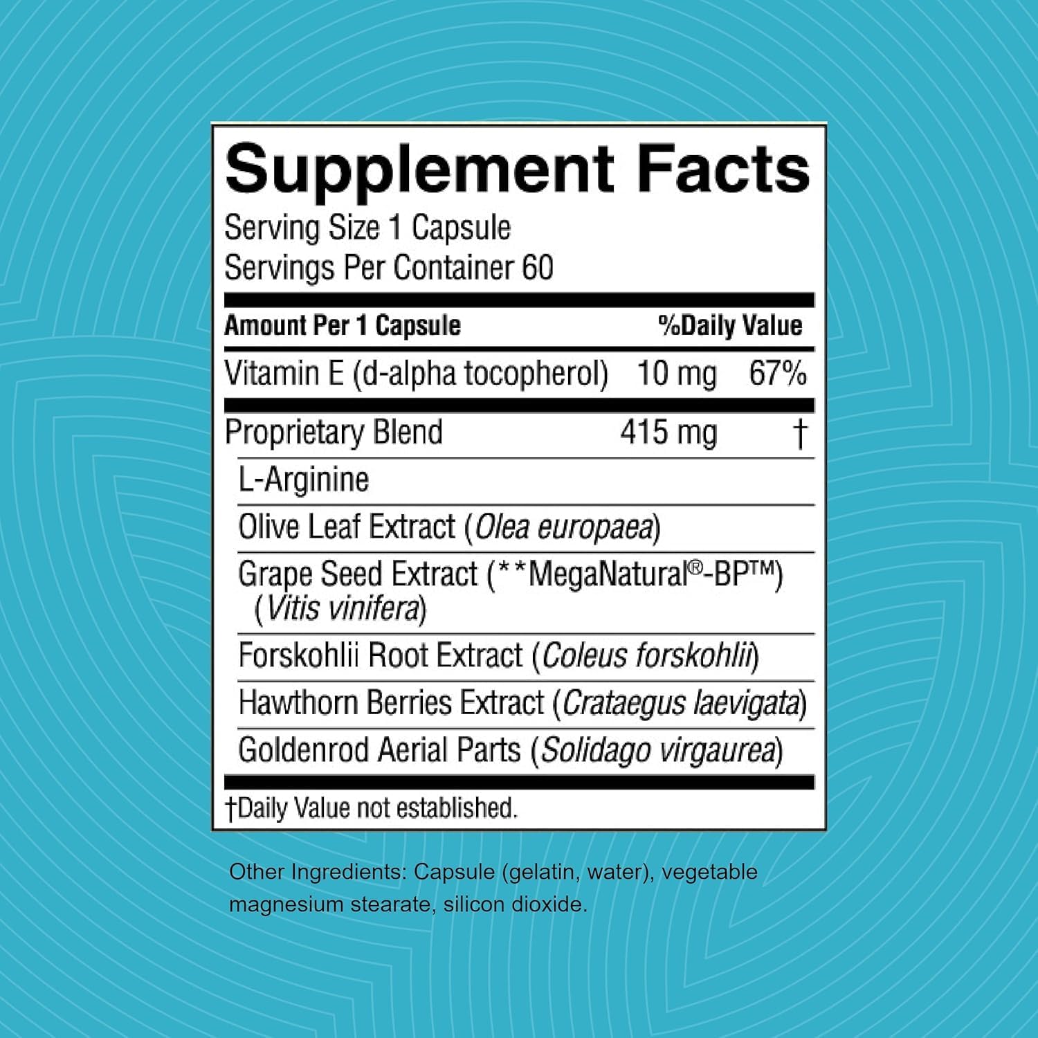 Nature's Sunshine Blood Pressurex 60 Capsules - dailyvitalstore