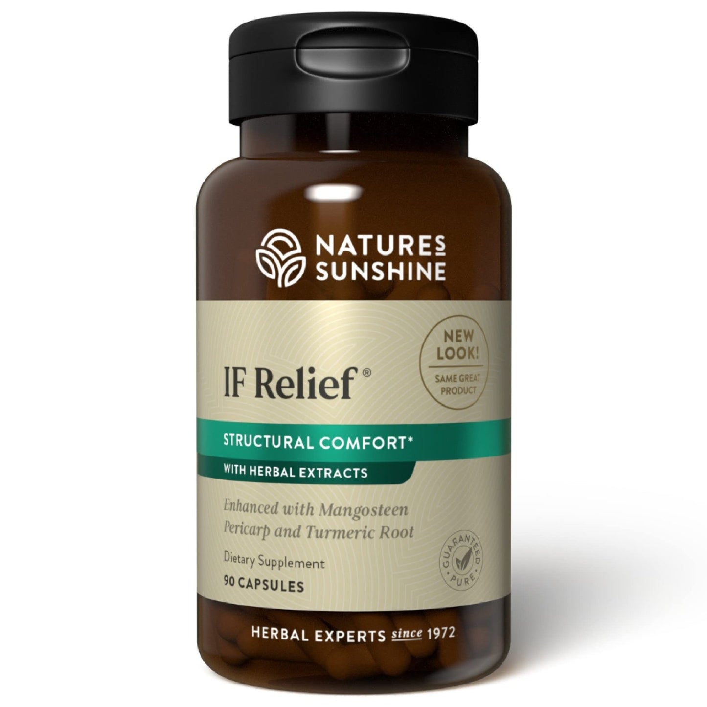 Nature's Sunshine IF Relief, 90 Capsules | Powerful Combination of Herbs That May Support The Body's Natural Process for Dealing with Muscle Pain Following Exercise - dailyvitalstore