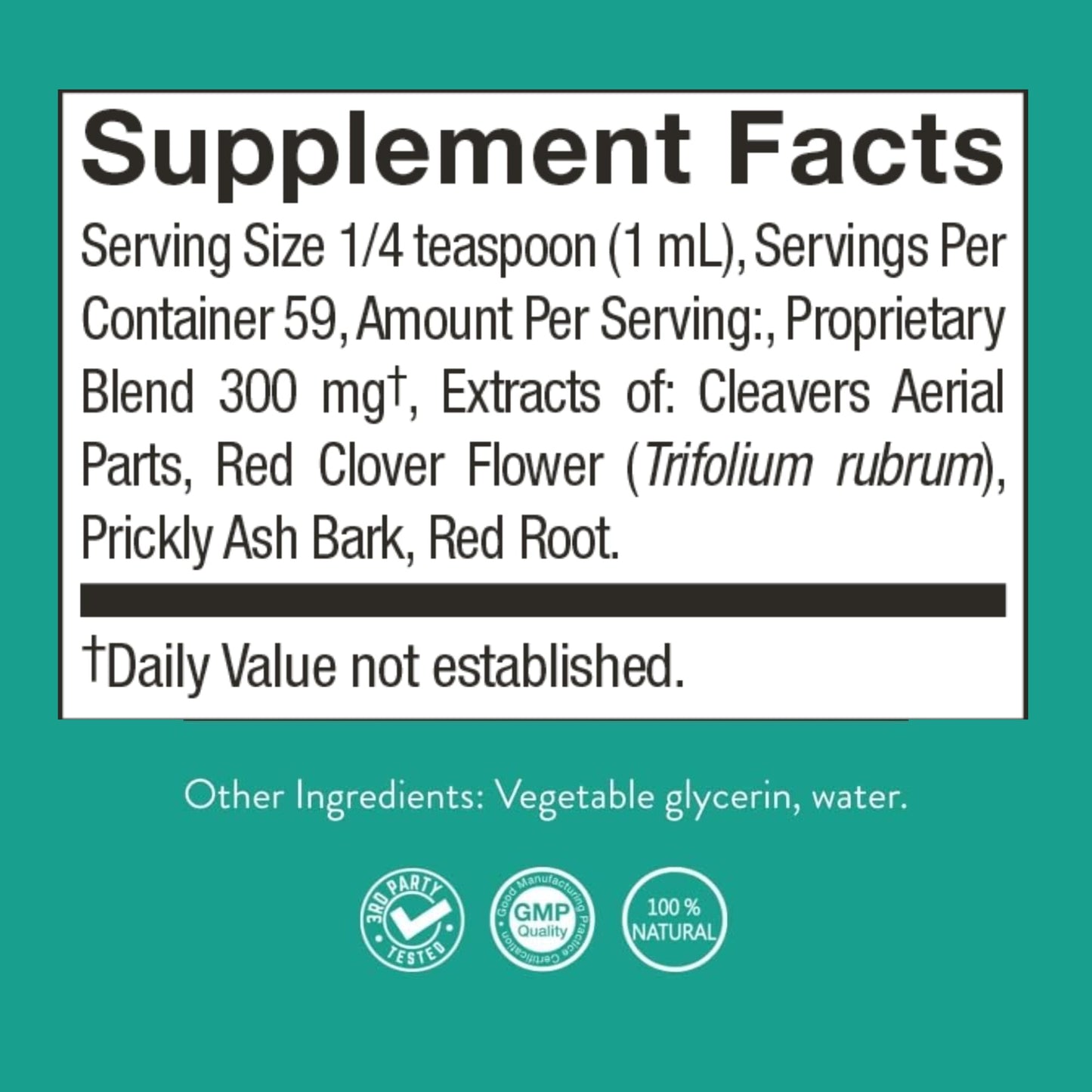 Nature's Sunshine Lymphatic Drainage, 2 Fl. Oz | Lymphatic Drainage Supplement Promotes The Efficient Drainage of The Lymphatic System to Promote Overall Health - dailyvitalstore