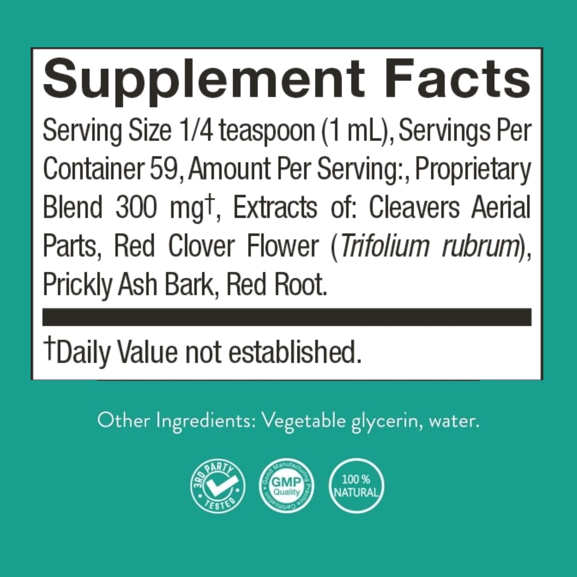 Nature's Sunshine Lymphatic Drainage, 2 Fl. Oz | Lymphatic Drainage Supplement Promotes The Efficient Drainage of The Lymphatic System to Promote Overall Health - dailyvitalstore