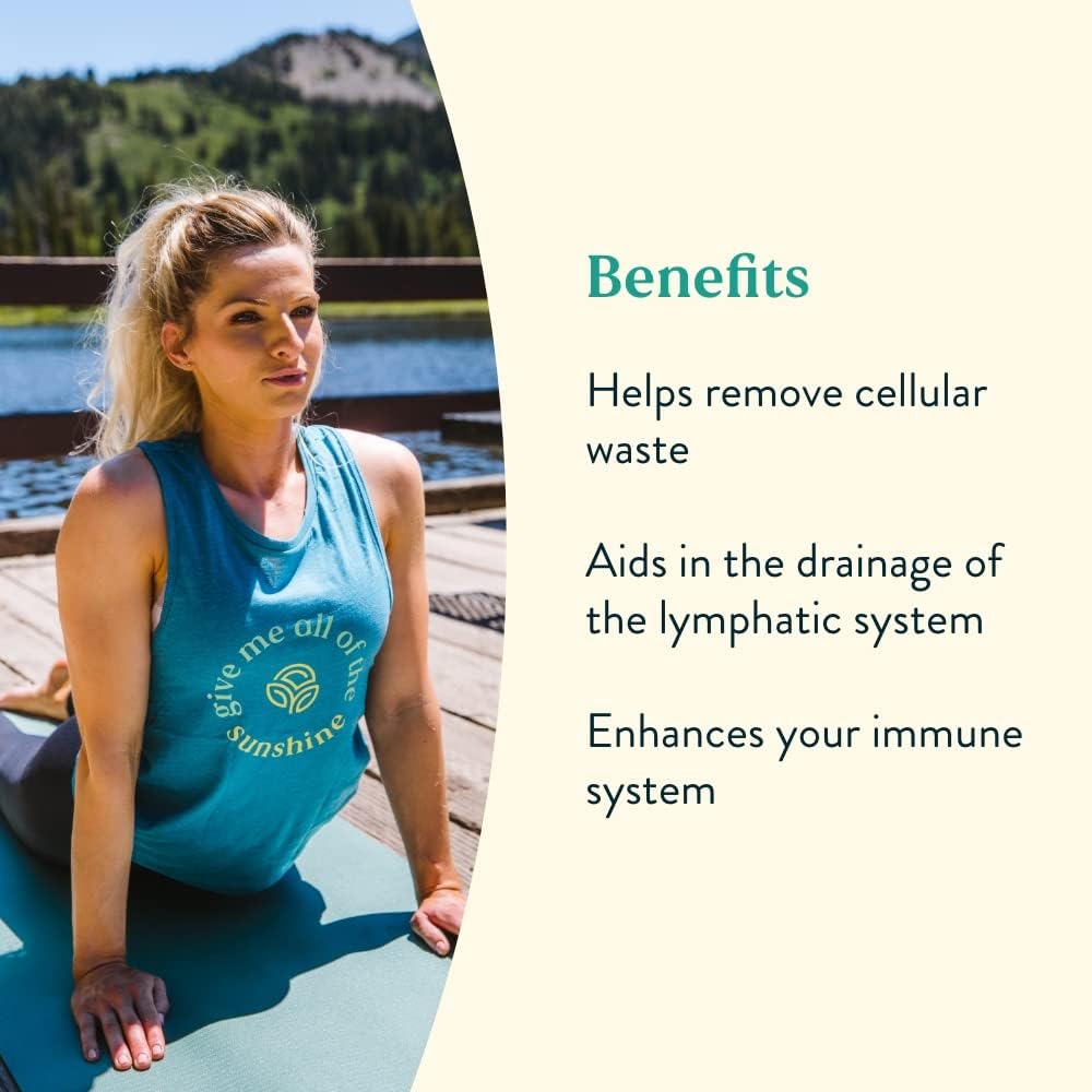 Nature's Sunshine Lymphatic Drainage, 2 Fl. Oz | Lymphatic Drainage Supplement Promotes The Efficient Drainage of The Lymphatic System to Promote Overall Health - dailyvitalstore