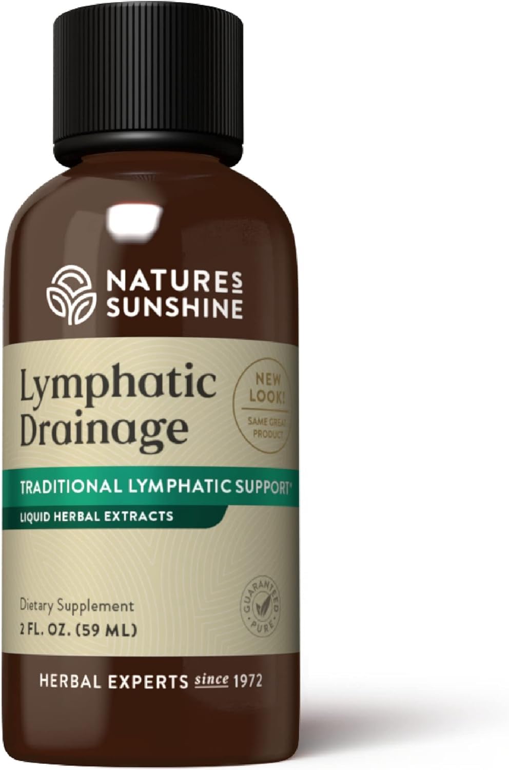 Nature's Sunshine Lymphatic Drainage, 2 Fl. Oz | Lymphatic Drainage Supplement Promotes The Efficient Drainage of The Lymphatic System to Promote Overall Health - dailyvitalstore