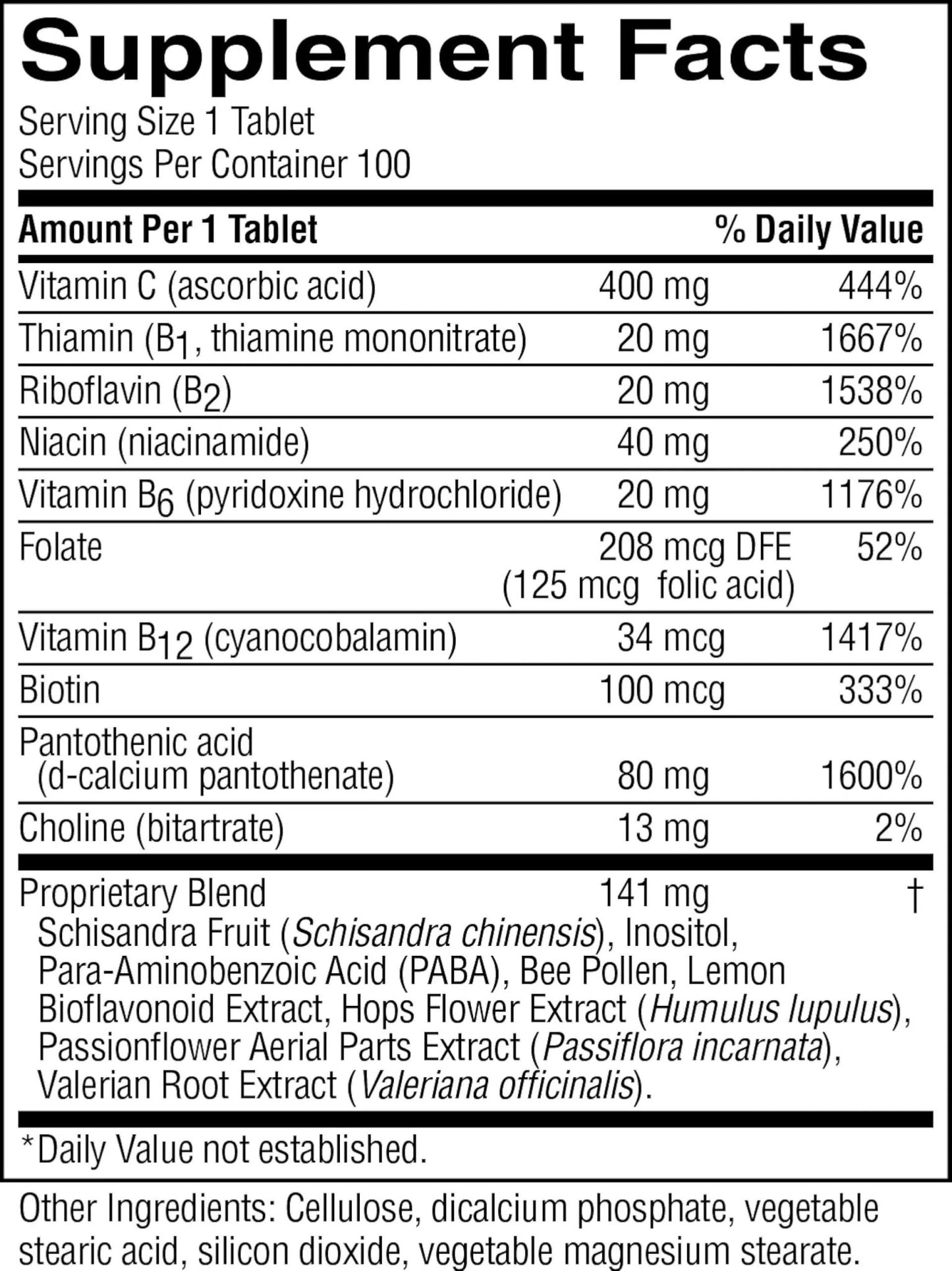 Nature's Sunshine Nutri-Calm- Herbal Stress Relief Supplement for Natural Relief, Mood Support and Boost, Nervous System Support - 100 Count - dailyvitalstore