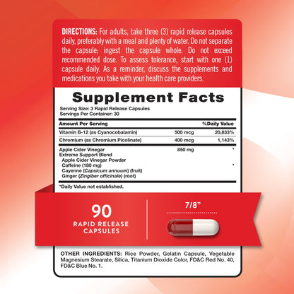 Nature's Truth Apple Cider Vinegar Pills | 90 Capsules | Non-GMO & Gluten Free Supplement - dailyvitalstore
