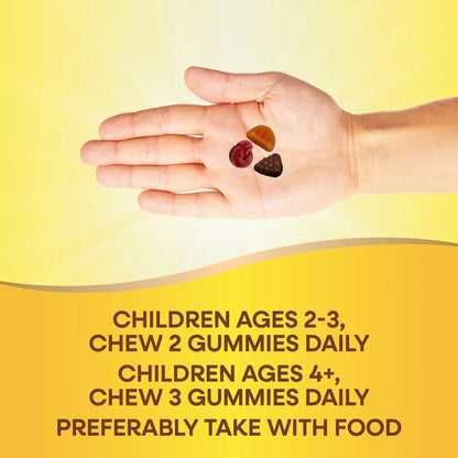 Nature's Way Alive! Children's Premium Gummy Multivitamin, Gluten Free, Made with Pectin, 90 Gummies - dailyvitalstore